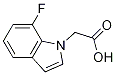 (7-Fluoro-indol-1-yl)-acetic acid CAS#: 1313712-24-1