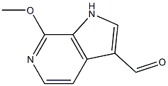 7-Methoxy-6-azaindole-3-carbaldehyde CAS#: 1190314-49-8