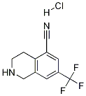 7-(TrifluoroMethyl)-1,2,3,4-tetrahydro-isoquinolin-5-carbonitrile HCl CAS#: 1187830-66-5