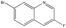 7-bromo-3-fluoroquinoline CAS#: 1375108-29-4