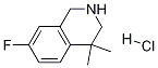 7-fluoro-4,4-diMethyl-1,2,3,4-tetrahydroisoquinoline hydrochloride CAS#: 1203682-76-1