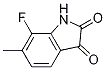7-fluoro-6-methylindoline-2,3-dione CAS#: 1073262-83-5