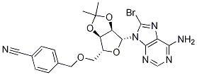 8-BroMo-5'-O-(4-cyanobenzyl)-2',3'-O-isopropylidene adenosine CAS#: 1134156-53-8