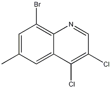 8-Bromo-3,4-dichloro-6-methylquinoline CAS#: 1204810-73-0