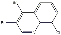 8-Chloro-3,4-dibromoquinoline CAS#: 1210818-38-4