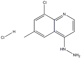 8-Chloro-4-hydrazino-6-methylquinoline hydrochloride CAS#: 1171952-61-6