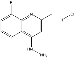 8-Fluoro-4-hydrazino-2-methylquinoline hydrochloride CAS#: 1170457-07-4