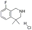 8-fluoro-4,4-diMethyl-1,2,3,4-tetrahydroisoquinoline hydrochloride CAS#: 1203684-76-7