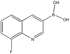 (8-fluoroquinolin-3-yl)boronic acid CAS#: 1207750-07-9