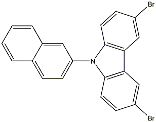 9-(2-naphthalenyl)-3,6-DibroMo-9H-carbazole CAS#: 1221237-83-7