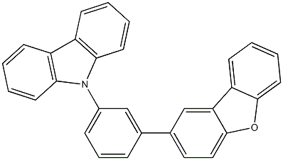 9-[3-(Dibenzo[b,d]furan-2-yl)phenyl]-9H-carbazole CAS#: 1338446-77-7
