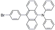 9-AnthracenaMine, 10-(4-broMophenyl)-N,N-diphenyl- CAS#: 1314040-83-9