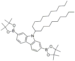 9-(EICOSAN-11-YL)-2,7-BIS(4,4,5,5-TETRAMETHYL-1,3,2-DIOXABOROLAN-2-YL)-9H-CARBAZOLE CAS#: 1185885-88-4