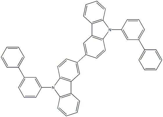 9,9'-Bis([1,1'-biphenyl]-3-yl)-3,3'-bi-9H-carbazole CAS#: 1352040-89-1