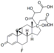 9beta,11beta-epoxy-6alpha-fluoro-17,21-dihydroxypregna-1,4-diene-3,20-dione 17,21-di(acetate) CAS#: 72498-89-6