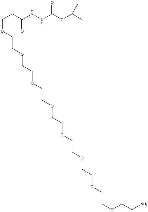 Amino-PEG8-t-Boc-Hydrazide CAS#: 1334169-96-8