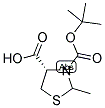 BOC-(4S,2RS)-2-METHYLTHIAZOLIDINE-4-CARBOXYLIC ACID CAS#: 1217546-87-6