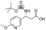 BOC-(R)-3-AMINO-3-(6-METHOXY-3-PYRIDYL)-PROPIONIC ACID CAS#: 1212298-83-3