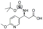 BOC-(S)-3-AMINO-3-(6-METHOXY-3-PYRIDYL)-PROPIONIC ACID CAS#: 1217755-81-1
