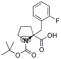 BOC-(S)-ALPHA-(2-FLUOROBENZYL)-PROLINE CAS#: 1217635-13-6