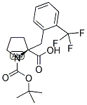 BOC-(S)-ALPHA-(2-TRIFLUOROMETHYL-BENZYL)-PROLINE CAS#: 1217741-53-1