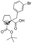 BOC-(S)-ALPHA-(3-BROMOBENZYL)-PROLINE CAS#: 1217662-71-9