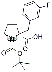 BOC-(S)-ALPHA-(3-FLUOROBENZYL)-PROLINE CAS#: 1196886-62-0