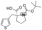 BOC-(S)-ALPHA-(3-THIOPHENYLMETHYL)-PROLINE CAS#: 1217714-91-4