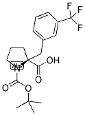 BOC-(S)-ALPHA-(3-TRIFLUOROMETHYL-BENZYL)-PROLINE CAS#: 1217832-93-3