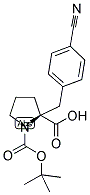BOC-(S)-ALPHA-(4-CYANO-BENZYL)-PROLINE CAS#: 1217698-68-4