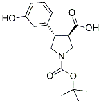 BOC-(TRANS)-4-(3-HYDROXY-PHENYL)-PYRROLIDINE-3-CARBOXYLIC ACID CAS#: 1217740-96-9