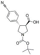 BOC-(TRANS)-4-(4-CYANO-PHENYL)-PYRROLIDINE-3-CARBOXYLIC ACID CAS#: 1217702-50-5