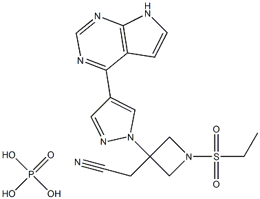 Baricitinib phosphate salt CAS#: 1187595-84-1