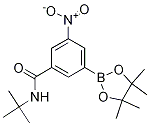 BenzaMide, N-(1,1-diMethylethyl)-3-nitro-5-(4,4,5,5-tetraMethyl-1,3,2-dioxaborolan-2-yl)- CAS#: 1309980-13-9
