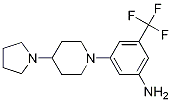 BenzenaMine, 3-(4-(pyrrolidin-1-yl)piperidin-1-yl)-5-(trifluoroMethyl)- CAS#: 1201593-04-5
