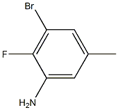 Benzenamine, 3-bromo-2-fluoro-5-methyl- CAS#: 1207319-71-8
