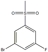 Benzene, 1-broMo-3-fluoro-5-(Methylsulfonyl) CAS#: 1207970-78-2