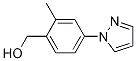 BenzeneMethanol, 2-Methyl-4-(1H-pyrazol-1-yl)- CAS#: 1247367-86-7
