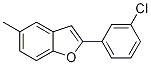 Benzofuran, 2-(3-chlorophenyl)-5-Methyl- CAS#: 1117722-87-8