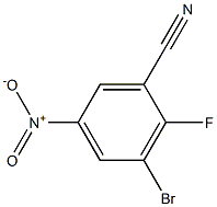 Benzonitrile, 3-bromo-2-fluoro-5-nitro- CAS#: 1326714-50-4
