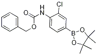 Benzyl 2-chloro-4-(4,4,5,5-tetramethyl-1,3,2-dioxaborolan-2-yl)phenylcarbamate CAS#: 1218791-42-4