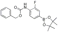 Benzyl 2-fluoro-4-(4,4,5,5-tetramethyl-1,3,2-dioxaborolan-2-yl)phenylcarbamate CAS#: 1218791-14-0