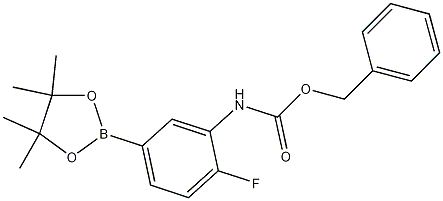 Benzyl 2-fluoro-5-(4,4,5,5-tetramethyl-1,3,2-dioxaborolan-2-yl)phenylcarbamate CAS#: 1256359-14-4
