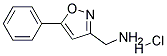 C-(5-Phenyl-isoxazol-3-yl)-methylamine HYDROCHLORIDE CAS#: 1187928-65-9