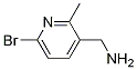 C-(6-BroMo-2-Methyl-pyridin-3-yl)-MethylaMine CAS#: 1196153-91-9