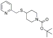 4-(Pyridin-2-ylMethylsulfanyl)-piperidine-1-carboxylic acid tert-butylester CAS#: 1353971-76-2