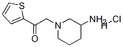2-(3-AMino-piperidin-1-yl)-1-thiophen-2-yl-ethanonehydrochloride CAS#: 1353977-79-3