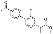 Methyl 2-(4’-Acetyl-2-fluoro-biphenyl-4-yl)-propionate-d3 CAS#: 1185157-06-5
