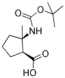 CIS-2-TERT-BUTOXYCARBONYLAMINO-2-METHYL-CYCLOPENTANECARBOXYLIC ACID CAS#: 1212127-10-0