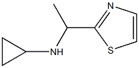 Cyclopropyl-(1-thiazol-2-yl-ethyl)-aMine CAS#: 1211514-66-7
